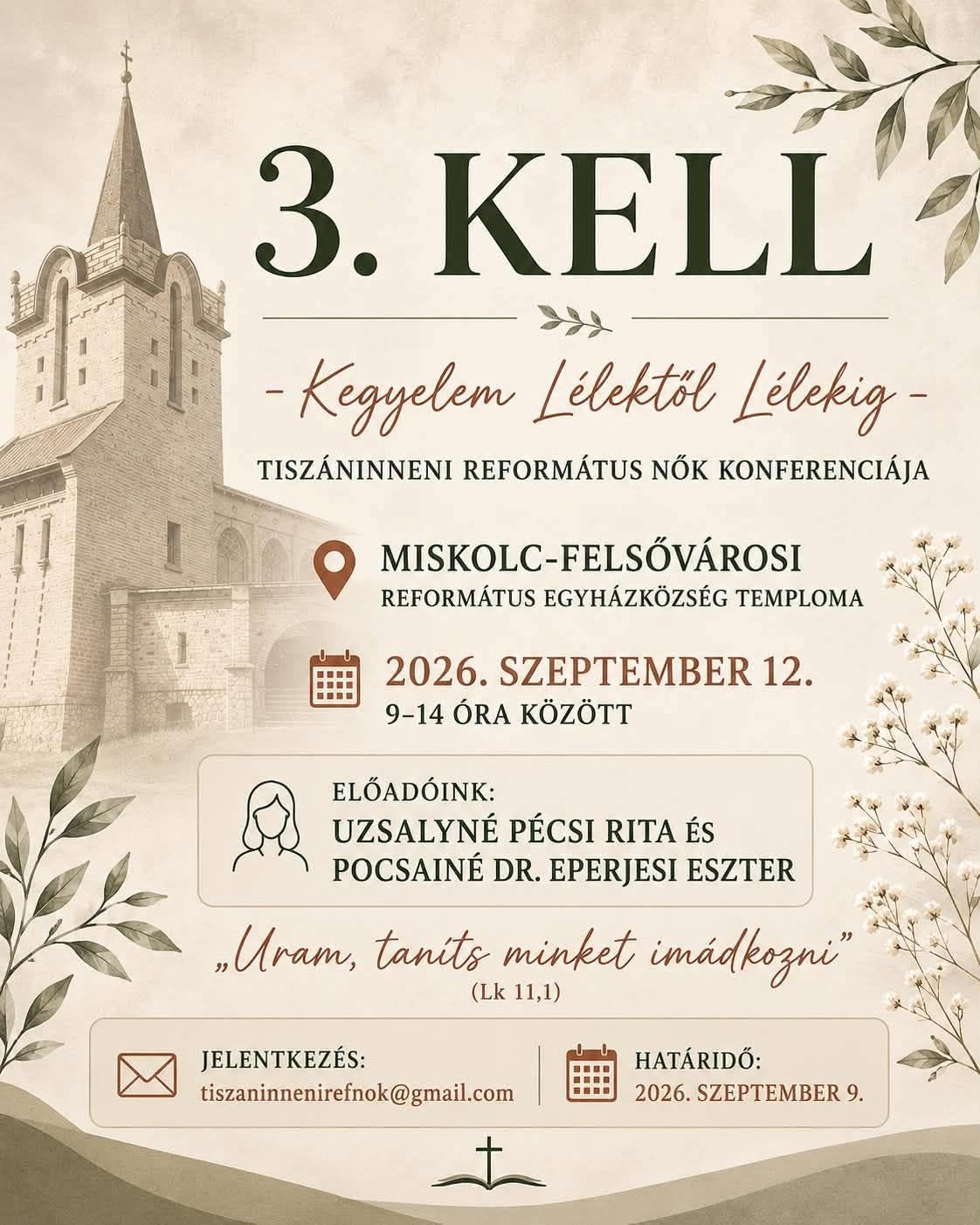 3.KELL Tiszáninneni Református Nők konferenciája