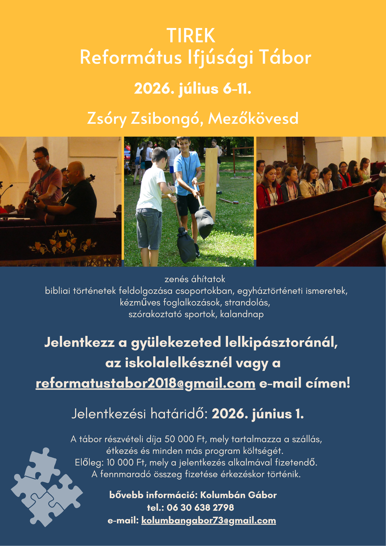 Sárospataki Református Ifjúsági Tábor