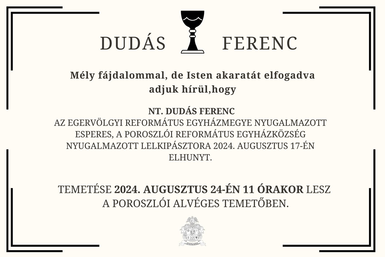 dudás gyász